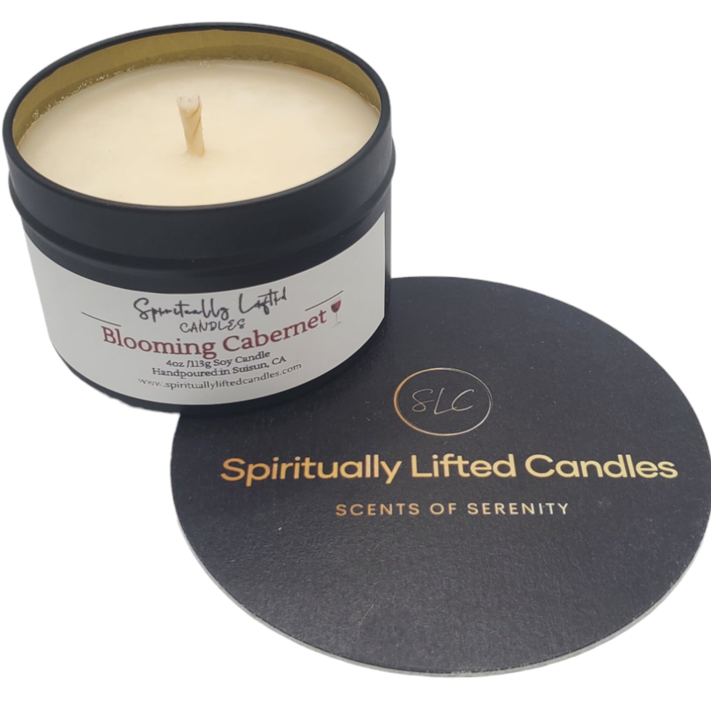 Blooming Cabernet Soy Candle