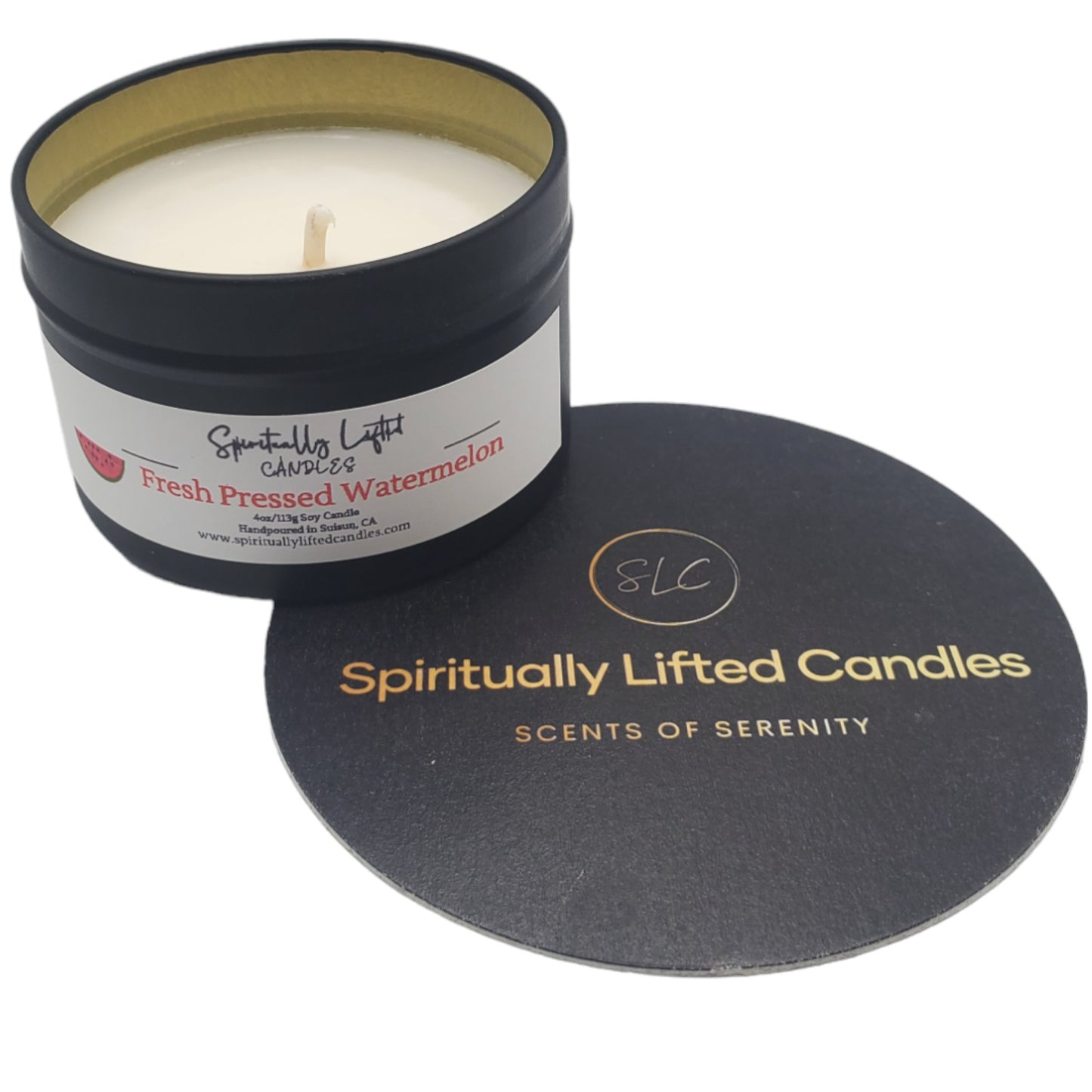 Fresh Pressed Watermelon Soy Candle