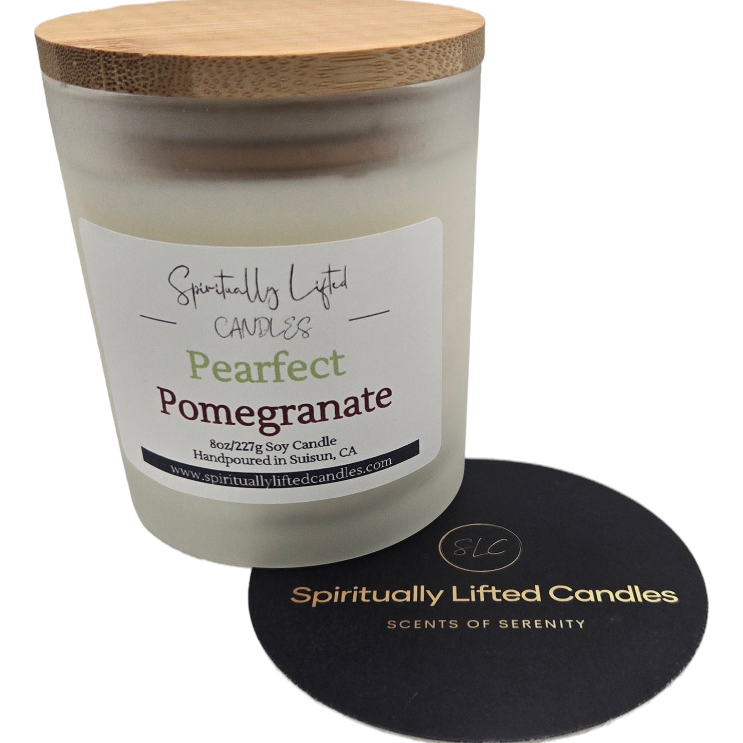 Pearfect Pomegranate Soy Candle