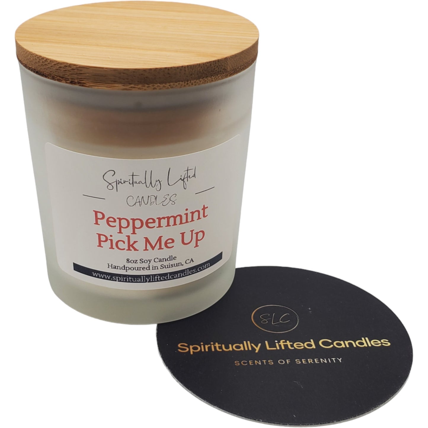 Peppermint Pick Me Up Soy Candle