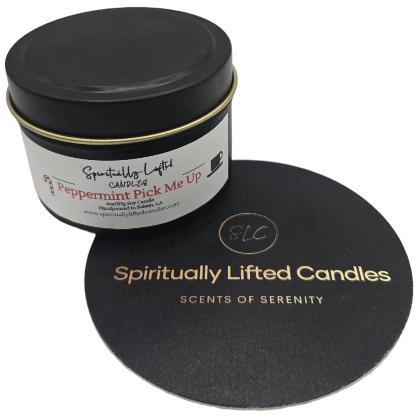 Peppermint Pick Me Up Soy Candle