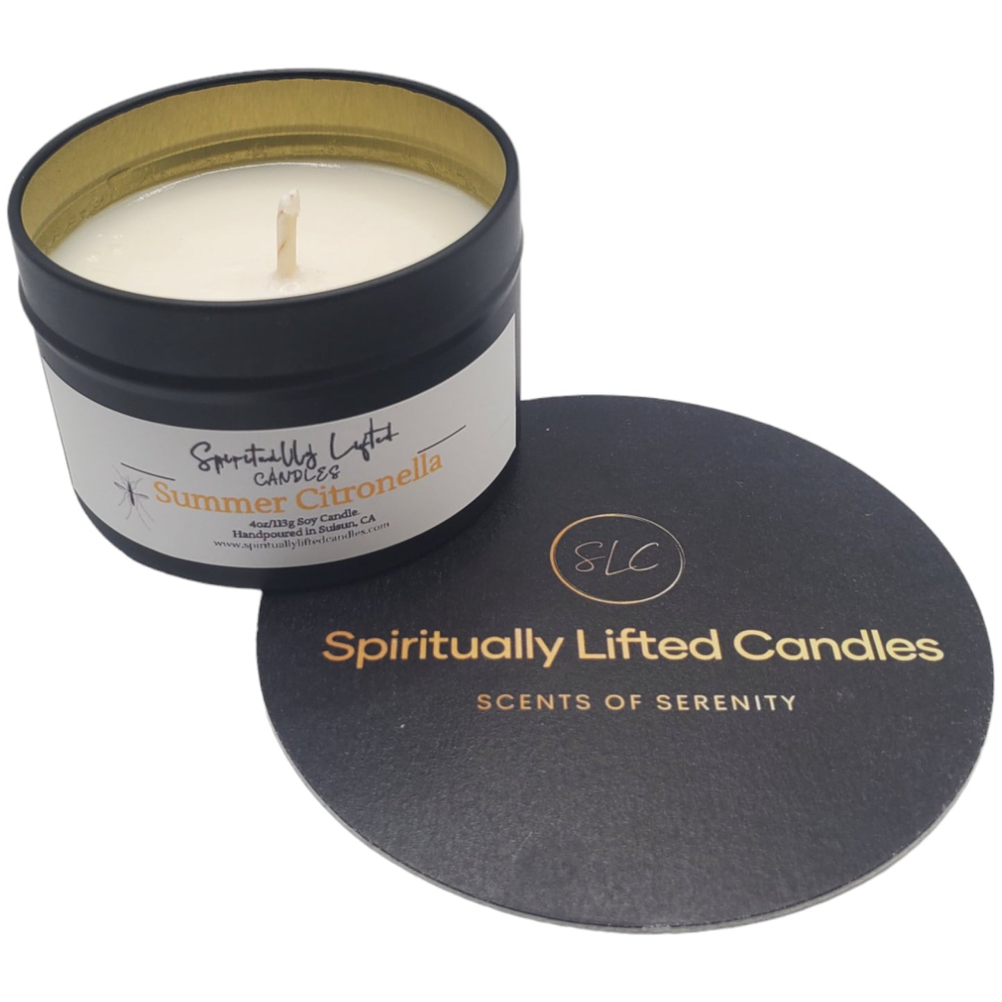 Summer Citronella Soy Candle