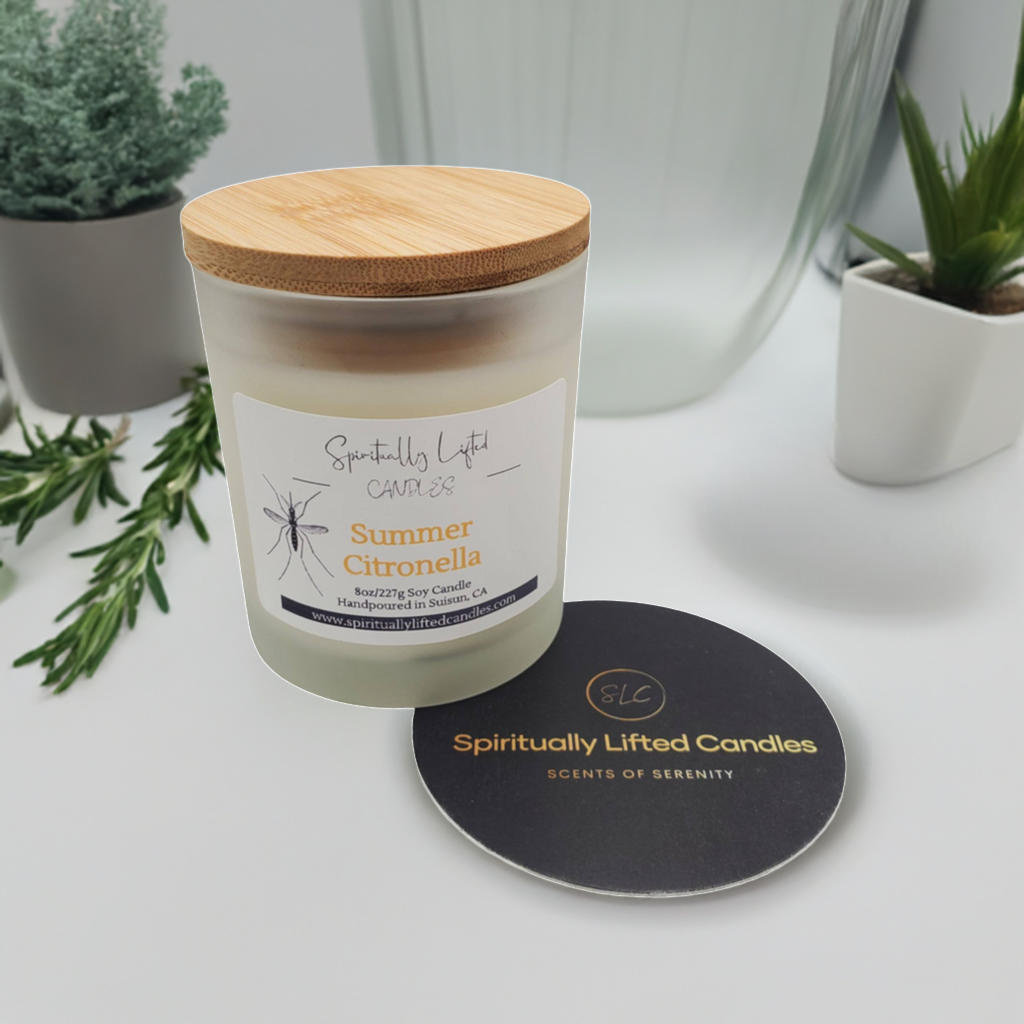 Summer Citronella Soy Candle