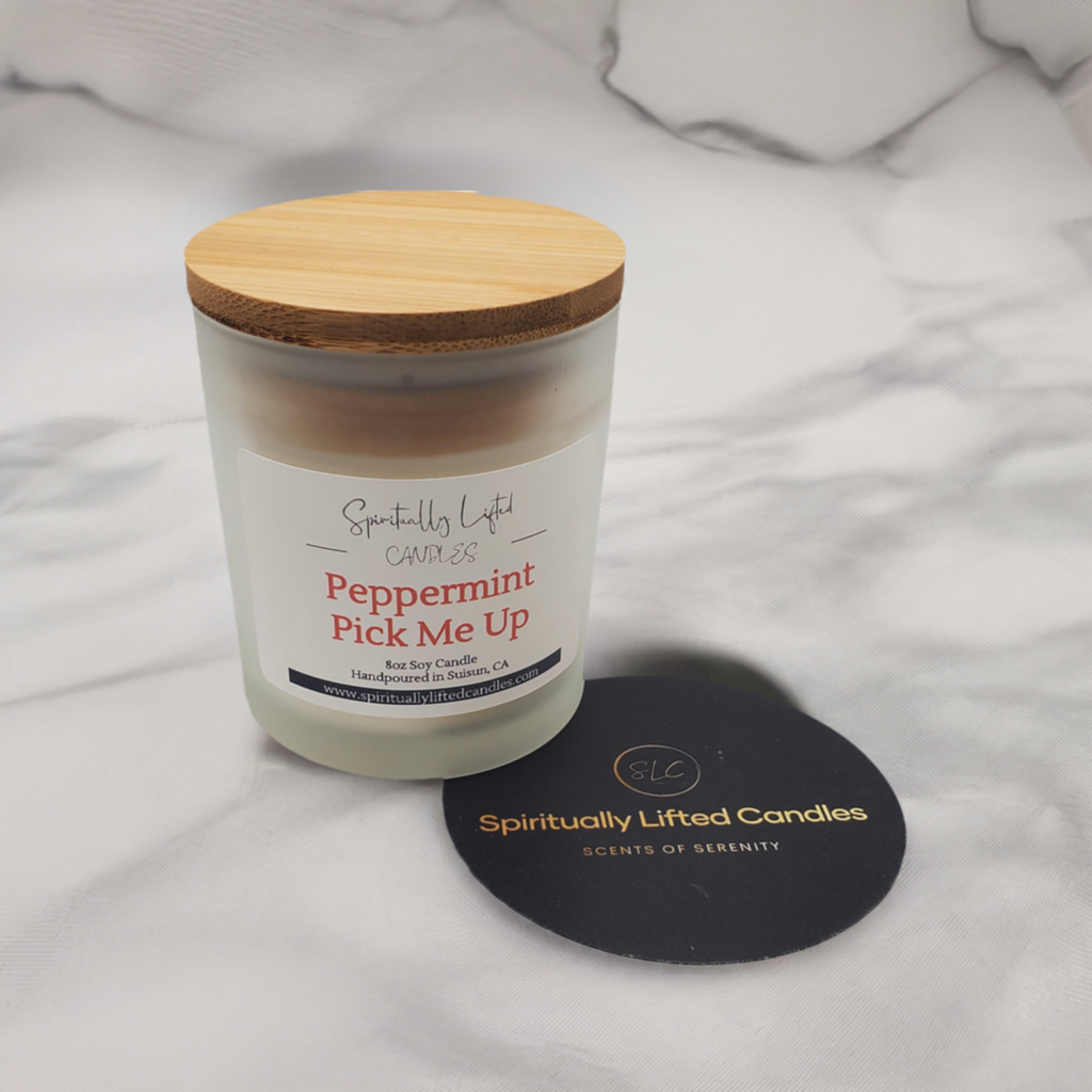 Peppermint Pick Me Up Soy Candle