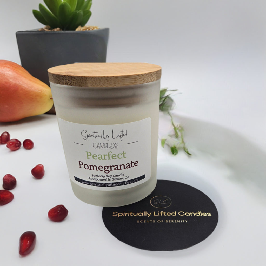 Pearfect Pomegranate Soy Candle