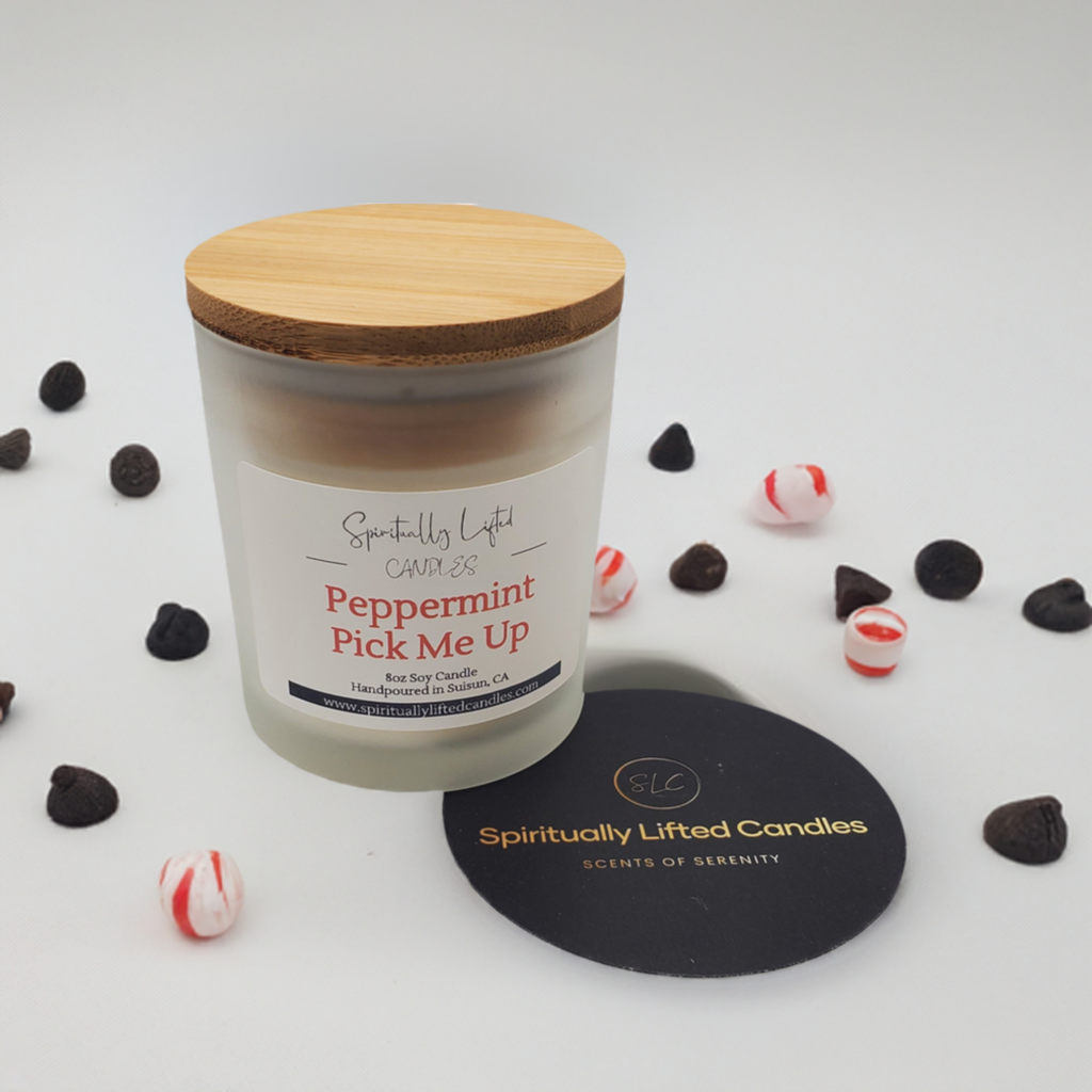Peppermint Pick Me Up Soy Candle
