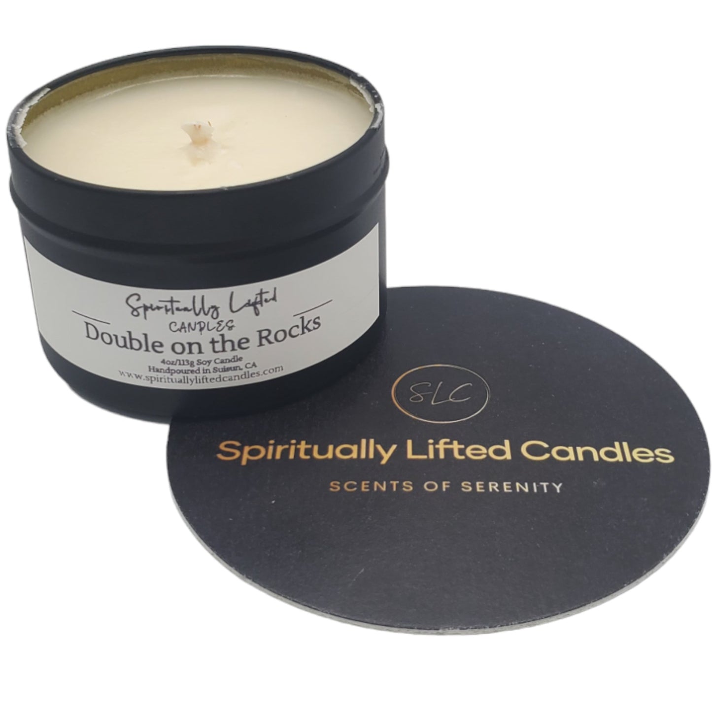 Double on the Rocks Soy Candle