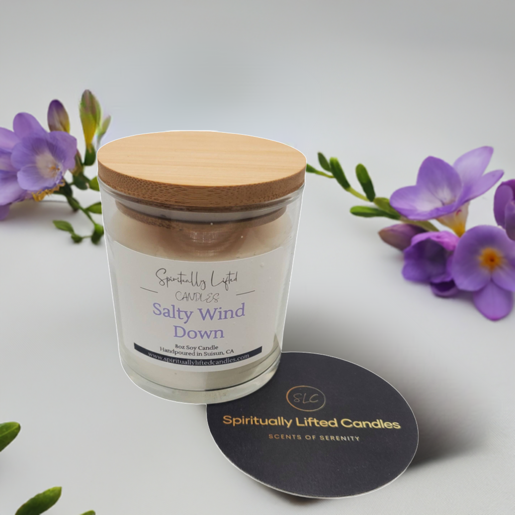 Salty Wind Down Soy Candle