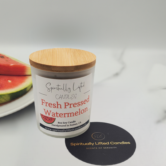 Fresh Pressed Watermelon Soy Candle